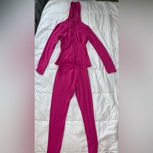 CRZ yoga Pink matching set